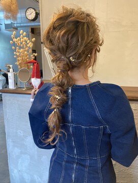 シュシュ (chouchou) 編み下ろし