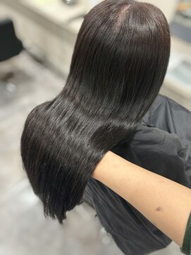 ジェンダーヘア(GENDER hair) ダークアッシュブラウンカラー