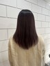 似合わせカット＋透明感カラー＋うる艶フローディアトリートメント￥12500