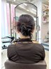 【お洋服や雰囲気に合わせて】お呼ばれヘアセット