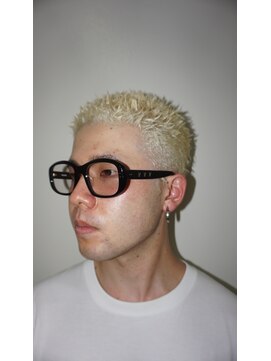 メリケンバーバーショップ トーキョー(MERICAN BARBERSHOP TYO) メンズカットスパイキーショート（ヌマタユウト）2