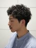 【新規限定】 men'sカット+ピンパーマ+トリートメント　￥9000