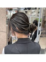 エジョン 八幡山店(Aejon) 大人レイヤーカット白髪ぼかし脱白髪染め40代50代60代