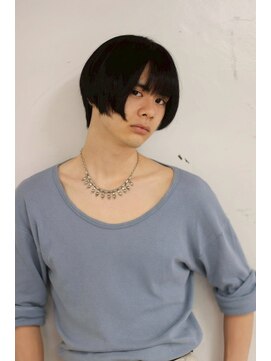 ブークル(boucle) マッシュボブ ショートボブ メンズ個性髪型