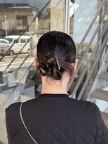 クラリス バイネオ 武蔵小杉(Claris by neo) カチモリシニヨン!ミディアムさんでも◯