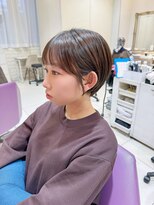 ハピネス 河原町店(Happiness)&nbsp;京都美容室　コンパクトショート　小顔カット　進詩織