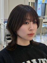 ニューヨークニューヨーク なんば道頓堀店(NYNY)&nbsp;ウルフカット　レイヤーカット　顔まわりレイヤー