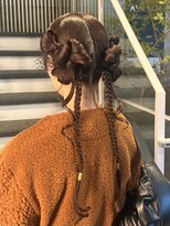 オブヘアー オモテサンドウ(Of HAIR OMOTESANDo)&nbsp;リボンたっぷりアレンジ