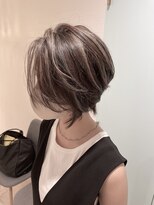 アルブル エト シミー(Arbre et chimie)&nbsp;ダークパープル/ナチュラルショート/夏のヘアアレンジ/東村山