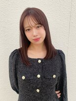リタ(Lita)&nbsp;束感バング×ピンクブラウン