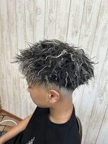 美容室セラヴィ&nbsp;ツイストパーマ×ハイライト