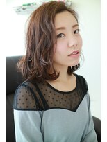 ヘアーサロンブランコ(hair salon blanco)&nbsp;ロブ×ミルクデジタルパーマ☆