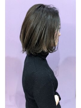 レジュール Rejouir 地毛風カラーワンレンボブ 20代30代40代50代