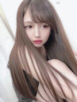 ミリム 栄矢場町店(MIRiM)&nbsp;【MUSE】ミネコラアッシュグレージュストレート