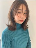 小顔ミディアムの大人カワイイ柔らか質感【k-two 高畑真実】