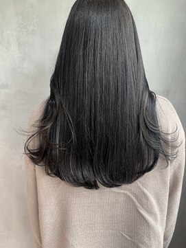 キチ(kichi.) [kichi.] ロングヘア×ダークグレージュ