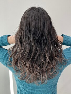 イース バイ アンブルリュクス 北千住(Ease by amble luxe) 前髪/くびれ/イヤリングカラー/イメチェン/ラベンダーカラー