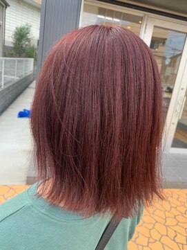 オルブ 戸塚安行店(Oluve) オレンジカラー/オレンジブラウン/ヘアカラー/ヘアカット