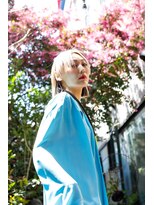 リブロ 三軒茶屋(LIBRO)&nbsp;カジュアル系×金髪マニッシュショート