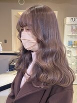 ベレーザ 渋谷(BELEZA)&nbsp;ba251_フェザーバングモカブラウングレーベージュヴェールカラー