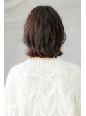 □大人かわいいくせ毛風ボブウルフ203-2★戸頭20代30代40代