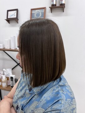 レオ 幸手(Leo) 20代30代40代髪質改善トリートメント大人ボブミルフィーユ