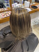 ラ メール ヘア デザイン(La mer HAIR DESIGN)&nbsp;プリンぼかしハイライト◎