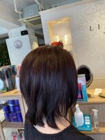 リアナ ヘアーアトリエ(LIANA Hair Atelier)&nbsp;ナチュラル大人ボブ[白髪染め/白髪ぼかし/髪質改善/小顔カット]