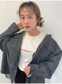 お団子ツインアレンジ◎【伏見/丸の内/栄/髪質改善】
