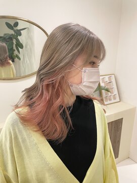 ラウレア(LAULEA) ミルクティー×ピンク