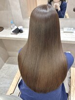 ジーナ 船橋(Zina)&nbsp;髪質改善＊ロングレイヤーグレーベージュ＊美髪【Zina石井】