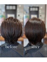ゴデーレ(GODERE)&nbsp;ショートボブ髪質改善縮毛矯正20代30代40代大人可愛い