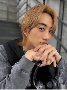 デュー 栄(DEW) 【DEW】センターパートウルフスタイル