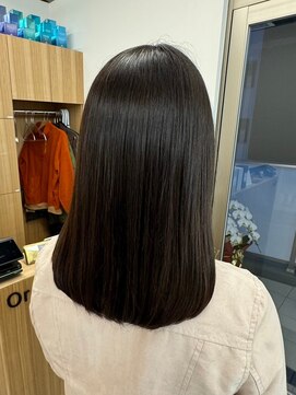 クラップス オル 金沢八景(CLAPS Ore) ダブルカラーミルクティーベージュカラーブルーブラックブリーチ