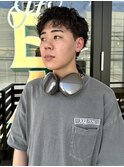 MEN'SHAIRウルフカルマパーマスパイキーショートイージーパーマ