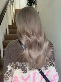ミルクティーアッシュベージュカラーオリーブグレージュ30代
