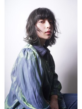 ドゥーア 代官山(Door) #ミディボブ#ベージュブラウン#ホットパーマ