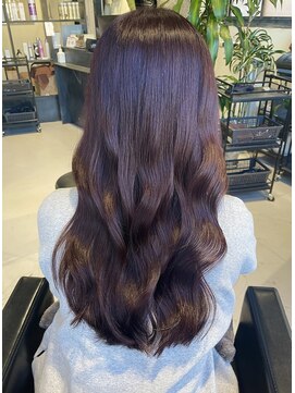 美容室カードル 新小岩店(Cadre) レッドブラウン/韓国風/ロング