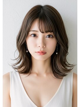 プラグ バイ ネオリーブ(plug by neolive) フェミニンロング×髪質改善 [髪質改善/縮毛矯正]韓国♪i10