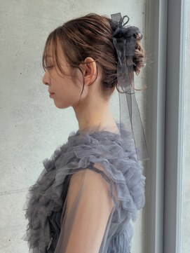 ダンボ(DUMBO) 【kacho】お団子アレンジ　結婚式ヘアアレンジ