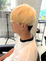 インク サカエ(inq sakae)&nbsp;ブリーチデザインカラー/ツーブロック