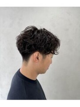 エッジ ヘア メイク(edge hair +make) メンズ/スパイラルパーマ/ツイストパーマ/ニュアンスパーマ/流山