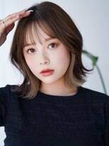 レノラ 本町(LENORA)&nbsp;☆ぱっつん前髪薄めバング長めバング切りっぱなしボブミニボブ