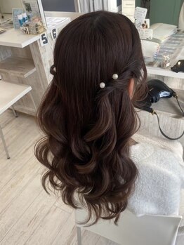 ケイティ(Keity)の写真/初めての方からも好評♪[巻きおろし￥1000~ヘアアレンジ¥1200~スピードヘアセット¥1600~ヘアセット¥2000~]