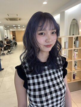 ヴァンカウンシル 金山(VANCOUNCIL kanayama) ホワイトグレージュミニウルフデジタルパーマ AS 18