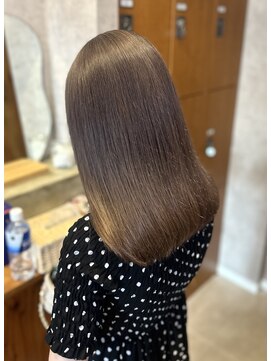 ヘアーリゾートレガロ 八尾店(Hair Resort regalo) 透明感ブラウンカラー