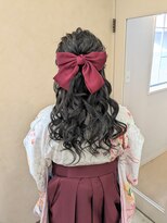 ブライト(bright)&nbsp;卒業式/ハーフアップ/ゆるふわ