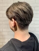 アフィナー(Afinar) 【横浜/横浜駅】透明感グレージュ×ツーブロック