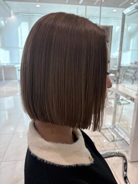 ヘアーアンドメイク ニューヨークニューヨーク 姫路店(Hair&Make NYNY) ハイトーンミニボブ