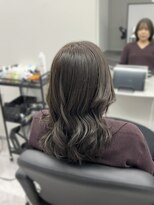 アイスプロドバイブルーム 木更津店(ice prod by bloom)&nbsp;黒髪カタログ/クラゲヘアー/オリーブグレー/木更津